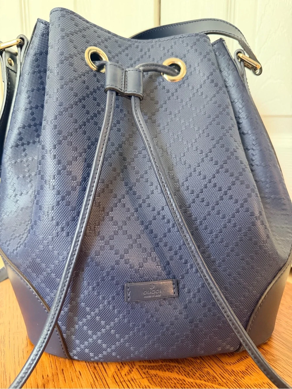 Gucci Bright Diamanté Bucket Bag Crossbody